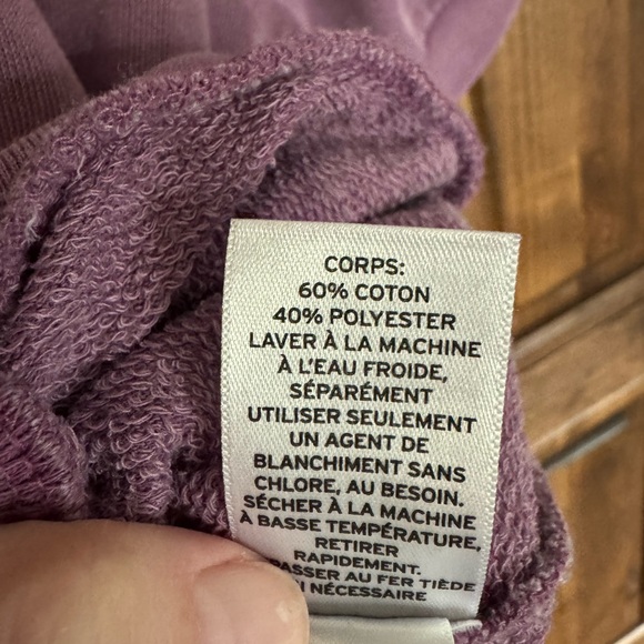 Treasure & Bond short sleeve cotton blend sweatshirt - Picture 5 of 6